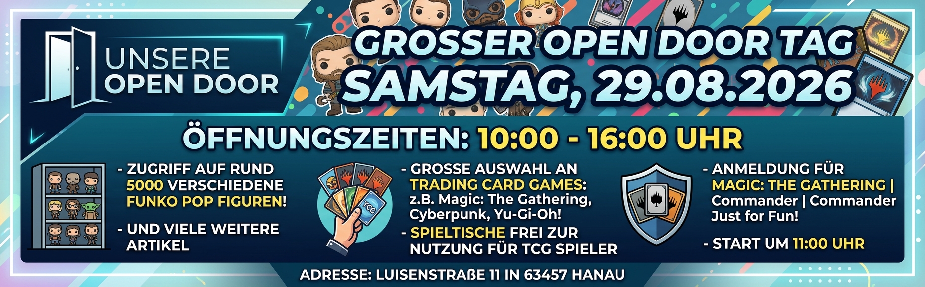 OPEN DOOR STORE am 29.08.2026