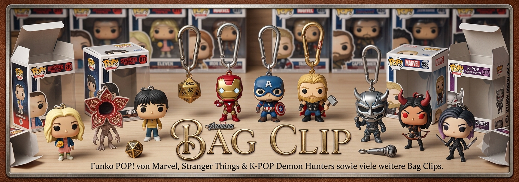 Taschenanhänger / Bag Clip