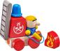 Preview: Schmidt Selecta 62077 Klettini Holz Spielzeug  Feuerwehr