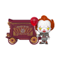 Preview: FUNKO POP! Vinyl Figur Movie Town It Welcome to Derry Pennywise und Wagon 49