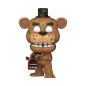 Preview: FUNKO POP! Vinyl Figur Games Fusion Freddy Fazbear with Pizza Launcher 1096 Chance of Chase