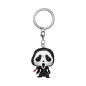 Preview: FUNKO POP! Vinyl Schlüsselanhänger Horror Scream Ghostface 4cm
