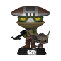 Preview: FUNKO POP! Vinyl Figur Star Wars The Mandalorian and Grogu Embo und Keibu 842
