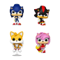 Preview: FUNKO POP! Vinyl Figur Games Sonic Tails Amy Shadow GITD 4er Pack