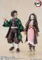 Preview: Demon Slayer: Kimetsu no Yaiba S.H. Figuarts Actionfigur Tanjiro Kamado 14 cm