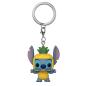 Preview: FUNKO POP! Vinyl Schlüsselanhänger Disney Lilo und Stitch Stitch as Pineapple  4cm