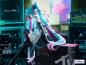 Preview: Hatsune Miku Statue 1/7 Hatsune Miku x MTV 20 cm