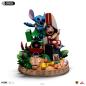Preview: Lilo & Stitch Deluxe Art Scale Statue 1/10 Lilo & Stitch 20 cm