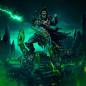 Preview: Masters of the Universe Deluxe Art Scale Statue 1/10 Skeletor Unleashed 23 cm
