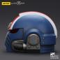 Preview: Warhammer 40,000: Space Marine 2 Replik Ultramarines Lieutenant Titus Helm 30 cm