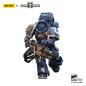 Preview: Warhammer 40,000: Space Marine 2 Actionfigur Ultramarines Heavy Artificer Armor with Relic Multi-Melta 13 cm