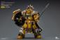 Preview: Warhammer Imperial Fists Actionfigur Legion Praetor in Tartaros Terminator Armourwith Power Sword and Vigil Storm Shield 14 cm