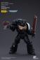 Preview: Warhammer 40k Actionfigur 1/18 Space Marines Black Templars Outriders Brother Valtus 14 cm