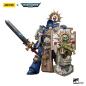 Preview: Warhammer 40k Actionfigur 1/18 Ultramarines Primaris Captain with Relic Shield and Power Sword 12 cm