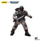 Preview: Warhammer 40k Actionfigur 1/18 Astra Militarum Cadian Command Squad Veteran with Regimental Standard 12 cm