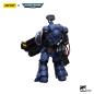 Preview: Warhammer 40k Actionfigur 1/18 Ultramarines Desolation Marine with Castellan Launcher (Superkrak) 12 cm
