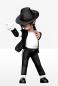 Preview: Michael Jackson Minix Figur Billie Jean 12 cm