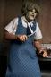 Preview: Texas Chainsaw Massacre Clothed Actionfigur Leatherface with Old Lady Mask 20 cm