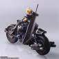 Preview: Final Fantasy VII Bring Arts Actionfigur und Fahrzeug Cloud Strife & Hardy-Daytona 15 cm