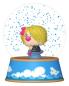 Preview: One Piece Mystery Minis Minifiguren Glitter Globes PDQ 5 cm 1 Stück