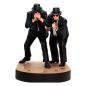 Preview: Blues Brothers Statue Jake & Elwood On Stage 17 cm