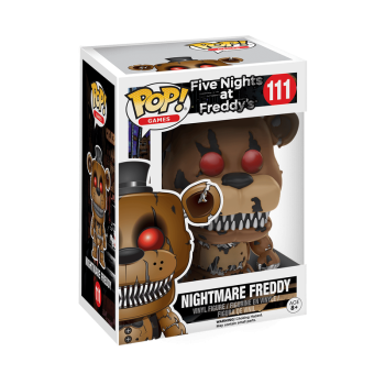 FUNKO POP! Vinyl Figur Games Five Nights at Freddys Nightmare Freddy 111