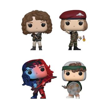 FUNKO POP! Vinyl Figur Television Stranger Things Nancy  Robin Eddie Dustin 4er Pack Special