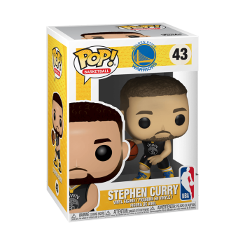 FUNKO POP! Vinyl Figur Sports Basketball NBA Golden State Warriors Stephen Curry 43
