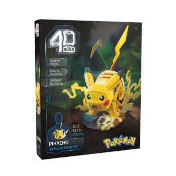 Pokémon: Spin Master 4D Build - Pikachu Modellpuzzle