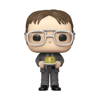 FUNKO POP! Vinyl Figur Television The Office Dwight Schrute with Gelatin Stapler 1004