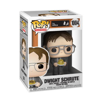 FUNKO POP! Vinyl Figur Television The Office Dwight Schrute with Gelatin Stapler 1004