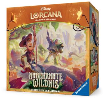 Disney Lorcana  Unbekannte Wildnis  Schatzkiste der Luminari (DE)