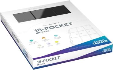 Ultimate Guard 18-Pocket Pages 9er Side-Loading Schwarz