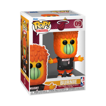FUNKO POP! - Sports - Basketball NBA Miami Heat Mascot Burnie  #09