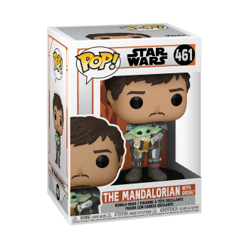 FUNKO POP! - Star Wars - The Mandalorian The Mandalorian with Grogu #461