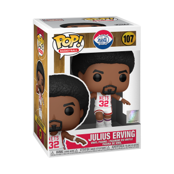 FUNKO POP! - Sports - NBA Brooklyn Nets Legend Julius Erving  #107