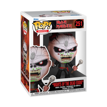 FUNKO POP! - Music - Iron Maiden Eddie Nights Of The Dead #251