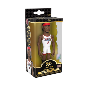 Funko Gold - Premium Vinyl Figure - NBA Philadelphia 76ers Allen Iverson