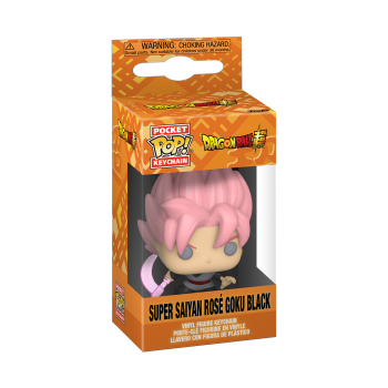 Funko POP Pocket Keychain Vinyl - Dragon Ball Super Super Saiyan Rose Goku Black - 4cm