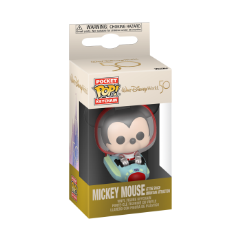 Funko POP Pocket! Vinyl Keychain - Walt Disney World 50Th Anniversary Space Mickey Mouse  - 4cm