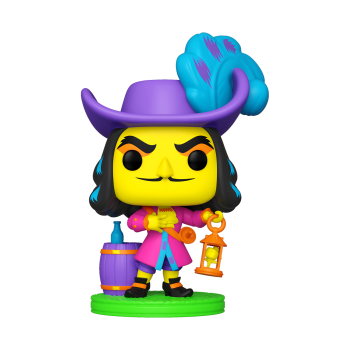 FUNKO POP! - Disney - Villains Blacklight Captain Hook #1081 Special Edition