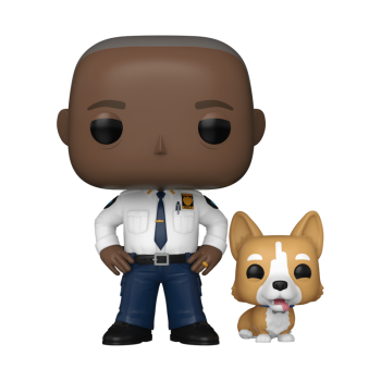 FUNKO POP! - Television - Brooklyn Nine Nine Captain Ray Holt with Cheddar #1626