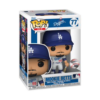 FUNKO POP! - Sports -MLB Los Angeles Dodgers Mookie Betts #77