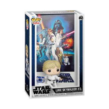 FUNKO POP! - Star Wars - Movie Poster Star Wars A New Hope Luke Skywalker with R2D2 #02