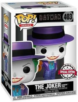 FUNKO POP! - DC Comics The Joker Batman 1989 403  mit Tee T-​Shirt