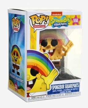 FUNKO POP! Vinyl Figur Animation Spongebob Sqarepants Schwammkopf Rainbow 558
