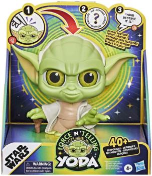STAR WARS FORCE TELLING YODA INTERAKTIVER YODA MIT LICHT UND 40 ANTWORTEN