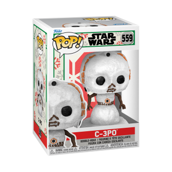 FUNKO POP! - Star Wars - Holiday C-3PO Snowman #559