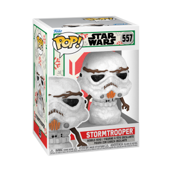 FUNKO POP! - Star Wars - Holiday Stormtrooper Snowman #557