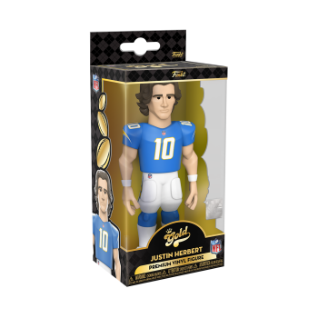 Funko Gold - Premium Vinyl Figure - NFL Los Angeles Chargers Justin Herbert